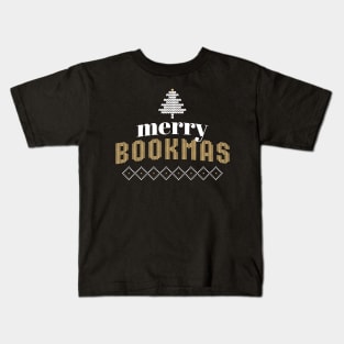 Bookish book Christmas holiday gifts & librarian gift for book nerds, bookworms Kids T-Shirt